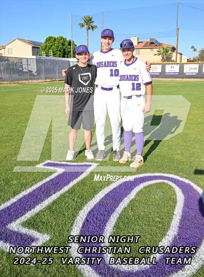 Thumbnail 2 in San Tan Foothills @ Northwest Christian (Senior Night) photogallery.