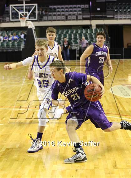 Thumbnail 2 in Kit Carson vs. Cheraw  (CHSAA 1A Consolation Semifinal) photogallery.