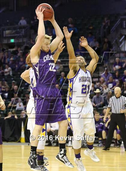 Thumbnail 2 in Kit Carson vs. Cheraw  (CHSAA 1A Consolation Semifinal) photogallery.