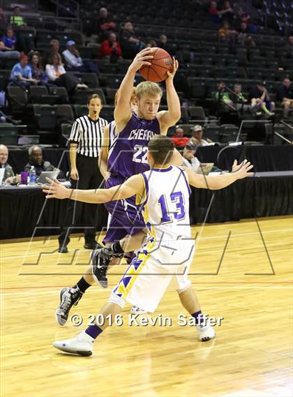 Thumbnail 1 in Kit Carson vs. Cheraw  (CHSAA 1A Consolation Semifinal) photogallery.