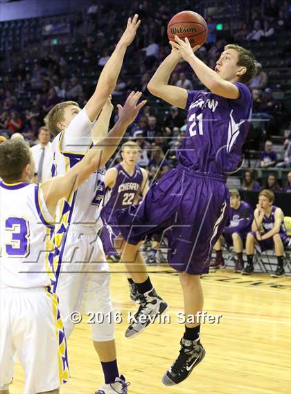 Thumbnail 3 in Kit Carson vs. Cheraw  (CHSAA 1A Consolation Semifinal) photogallery.