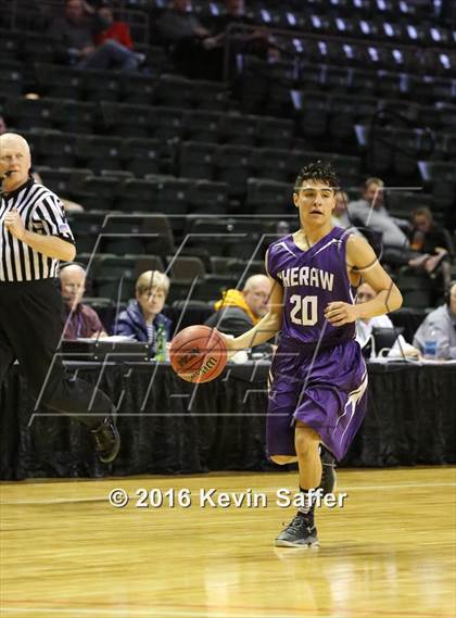 Thumbnail 3 in Kit Carson vs. Cheraw  (CHSAA 1A Consolation Semifinal) photogallery.
