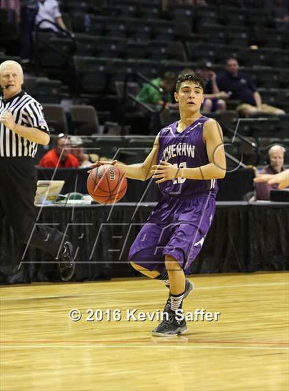 Thumbnail 1 in Kit Carson vs. Cheraw  (CHSAA 1A Consolation Semifinal) photogallery.