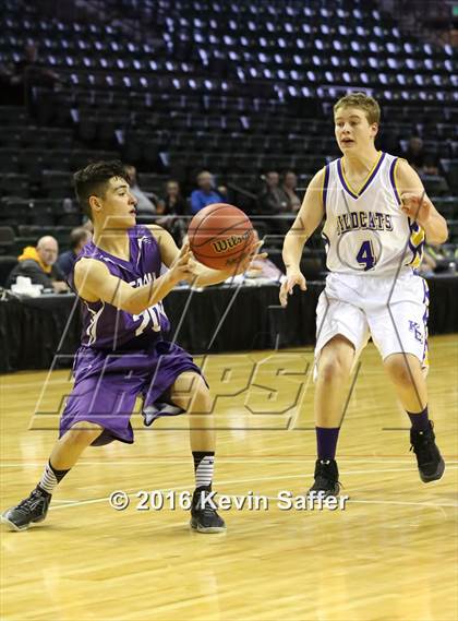 Thumbnail 2 in Kit Carson vs. Cheraw  (CHSAA 1A Consolation Semifinal) photogallery.