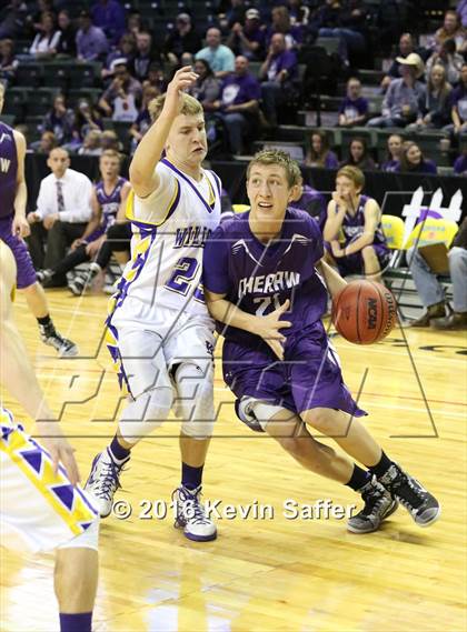 Thumbnail 2 in Kit Carson vs. Cheraw  (CHSAA 1A Consolation Semifinal) photogallery.