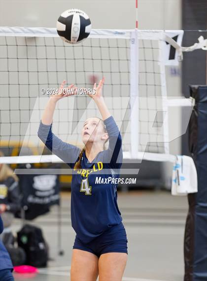 Thumbnail 2 in Rochester vs. Fairfield (Warsaw Invite) photogallery.