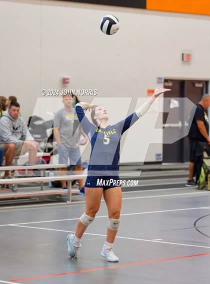 Thumbnail 2 in Rochester vs. Fairfield (Warsaw Invite) photogallery.