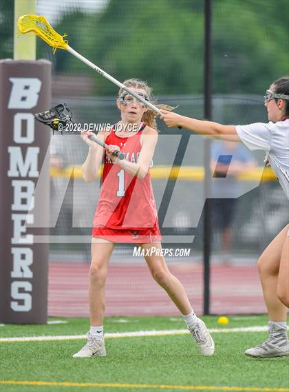 Thumbnail 2 in Palmyra-Macedon vs Aquinas (NYSPHSAA Section V Class C Finals) photogallery.