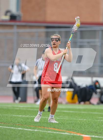 Thumbnail 3 in Palmyra-Macedon vs Aquinas (NYSPHSAA Section V Class C Finals) photogallery.