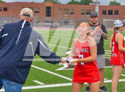 Thumbnail 1 in Palmyra-Macedon vs Aquinas (NYSPHSAA Section V Class C Finals) photogallery.