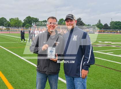 Thumbnail 3 in Palmyra-Macedon vs Aquinas (NYSPHSAA Section V Class C Finals) photogallery.