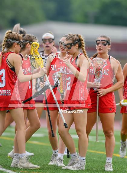 Thumbnail 1 in Palmyra-Macedon vs Aquinas (NYSPHSAA Section V Class C Finals) photogallery.