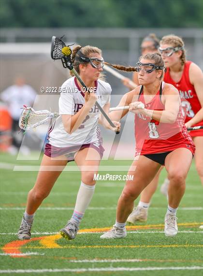 Thumbnail 2 in Palmyra-Macedon vs Aquinas (NYSPHSAA Section V Class C Finals) photogallery.