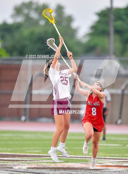Thumbnail 1 in Palmyra-Macedon vs Aquinas (NYSPHSAA Section V Class C Finals) photogallery.