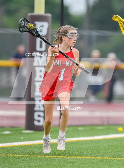 Thumbnail 2 in Palmyra-Macedon vs Aquinas (NYSPHSAA Section V Class C Finals) photogallery.