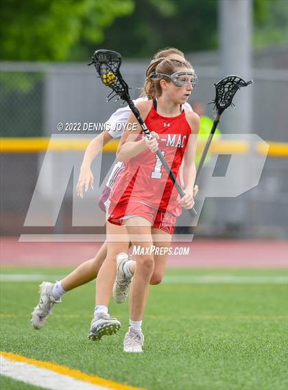 Thumbnail 3 in Palmyra-Macedon vs Aquinas (NYSPHSAA Section V Class C Finals) photogallery.