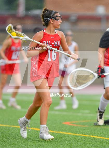 Thumbnail 3 in Palmyra-Macedon vs Aquinas (NYSPHSAA Section V Class C Finals) photogallery.