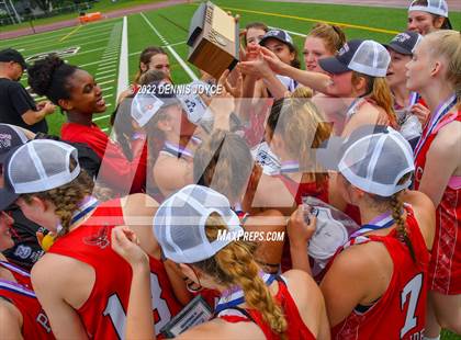 Thumbnail 1 in Palmyra-Macedon vs Aquinas (NYSPHSAA Section V Class C Finals) photogallery.
