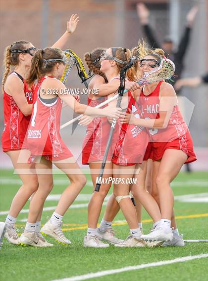 Thumbnail 3 in Palmyra-Macedon vs Aquinas (NYSPHSAA Section V Class C Finals) photogallery.