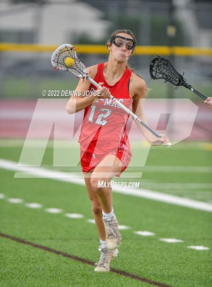 Thumbnail 1 in Palmyra-Macedon vs Aquinas (NYSPHSAA Section V Class C Finals) photogallery.