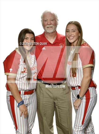 Thumbnail 3 in Trinity League Softball Media Day - Orange Lutheran photogallery.