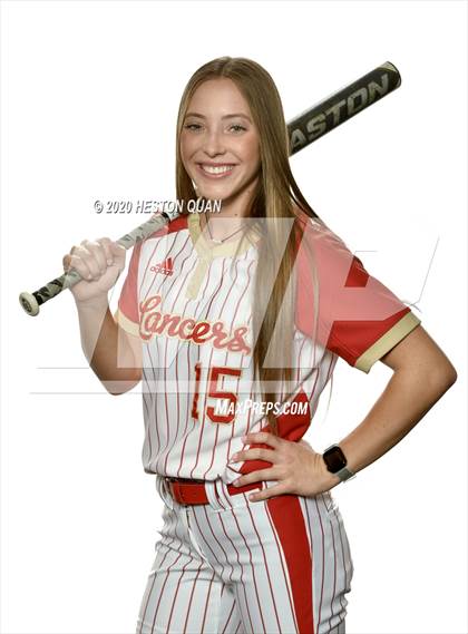 Thumbnail 1 in Trinity League Softball Media Day - Orange Lutheran photogallery.