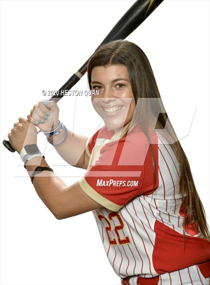 Thumbnail 3 in Trinity League Softball Media Day - Orange Lutheran photogallery.