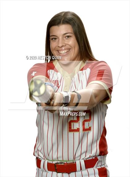 Thumbnail 1 in Trinity League Softball Media Day - Orange Lutheran photogallery.