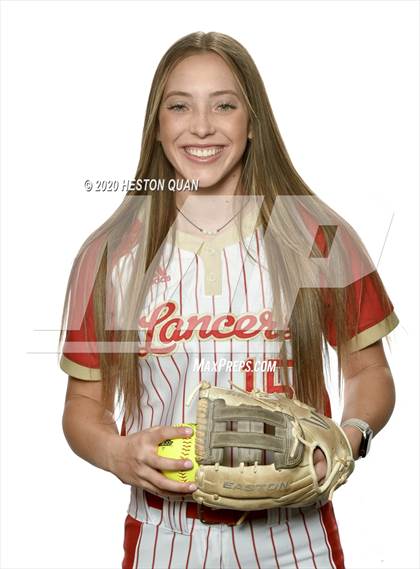 Thumbnail 3 in Trinity League Softball Media Day - Orange Lutheran photogallery.