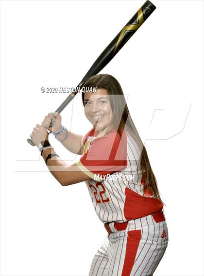 Thumbnail 2 in Trinity League Softball Media Day - Orange Lutheran photogallery.