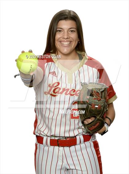 Thumbnail 2 in Trinity League Softball Media Day - Orange Lutheran photogallery.