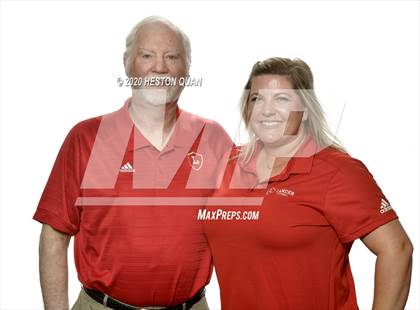 Thumbnail 1 in Trinity League Softball Media Day - Orange Lutheran photogallery.