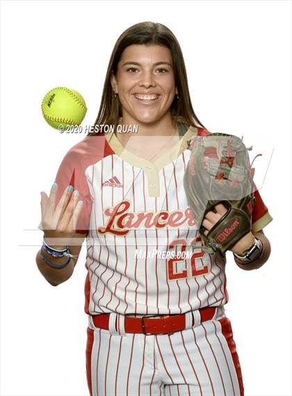 Thumbnail 2 in Trinity League Softball Media Day - Orange Lutheran photogallery.