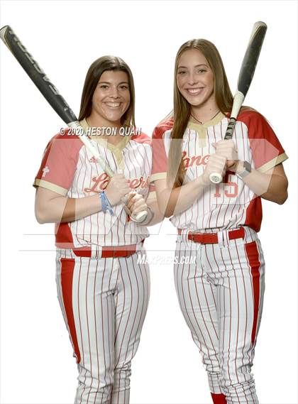Thumbnail 1 in Trinity League Softball Media Day - Orange Lutheran photogallery.