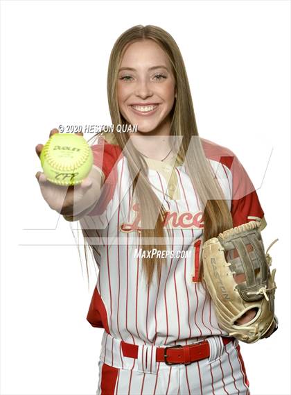 Thumbnail 1 in Trinity League Softball Media Day - Orange Lutheran photogallery.