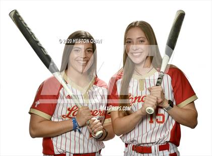 Thumbnail 2 in Trinity League Softball Media Day - Orange Lutheran photogallery.