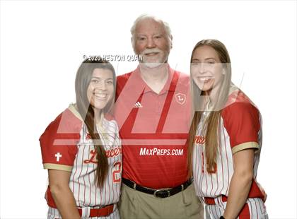 Thumbnail 2 in Trinity League Softball Media Day - Orange Lutheran photogallery.