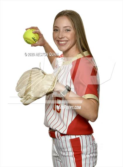 Thumbnail 3 in Trinity League Softball Media Day - Orange Lutheran photogallery.