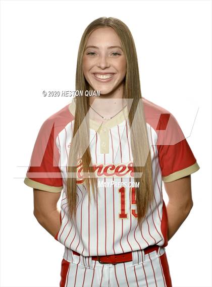 Thumbnail 2 in Trinity League Softball Media Day - Orange Lutheran photogallery.