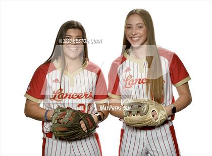 Thumbnail 3 in Trinity League Softball Media Day - Orange Lutheran photogallery.