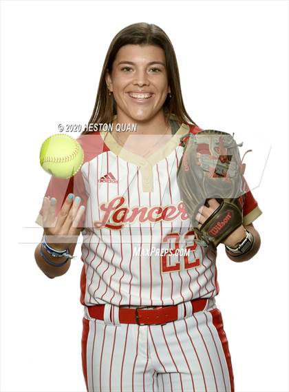 Thumbnail 1 in Trinity League Softball Media Day - Orange Lutheran photogallery.