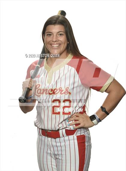 Thumbnail 1 in Trinity League Softball Media Day - Orange Lutheran photogallery.