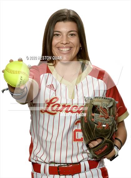 Thumbnail 1 in Trinity League Softball Media Day - Orange Lutheran photogallery.