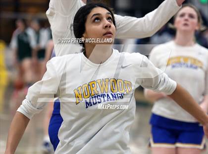 Thumbnail 1 in Norwood vs Pentucket Regional (MIAA Division 2 Round of 16) photogallery.