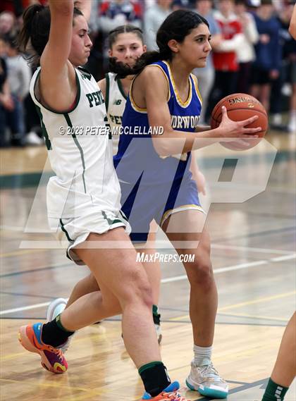 Thumbnail 2 in Norwood vs Pentucket Regional (MIAA Division 2 Round of 16) photogallery.