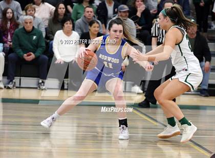 Thumbnail 3 in Norwood vs Pentucket Regional (MIAA Division 2 Round of 16) photogallery.
