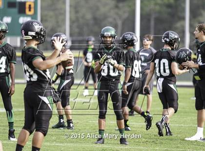 Thumbnail 2 in Weeki Wachee vs Fivay (Scrimmage) photogallery.