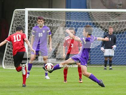 Thumbnail 1 in Hoover vs. St. Augustine (City Championship @ Qualcomm Stadium) photogallery.