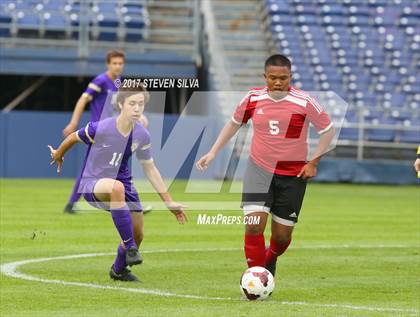 Thumbnail 1 in Hoover vs. St. Augustine (City Championship @ Qualcomm Stadium) photogallery.