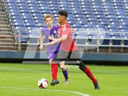 Thumbnail 3 in Hoover vs. St. Augustine (City Championship @ Qualcomm Stadium) photogallery.